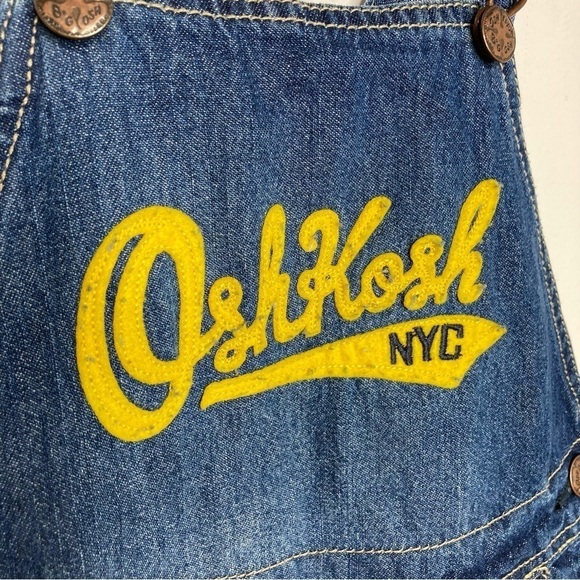 Osh Kosh B’gosh denim overalls size 3T - Picture 2 of 5
